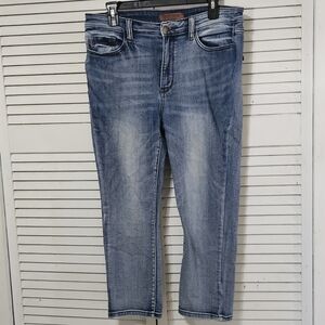 Women's Size 15 Judy Blue 15/32 Skinny Cropped Capri Blue Women's Jeans
